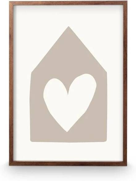 Vtwonen Photo frame Hanging photo frame Brown Wood 51x71x3cm