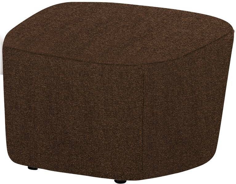 Vtwonen Lofty Hocker Polyester Bruin 41x62x48