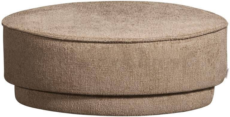 Vtwonen Pearl Poef Chenille Mud Melange 28xØ80
