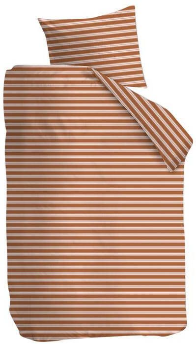 vtwonen Pyjamas Dekbedovertrek 140 x 200 220 cm Terracotta