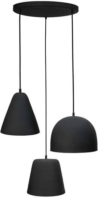 Vtwonen Light & Living Sphere Hanglamp Zwart 3L