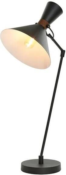 Light & Living Tafellamp 'Hoodies' 93cm hoog kleur Mat Zwart