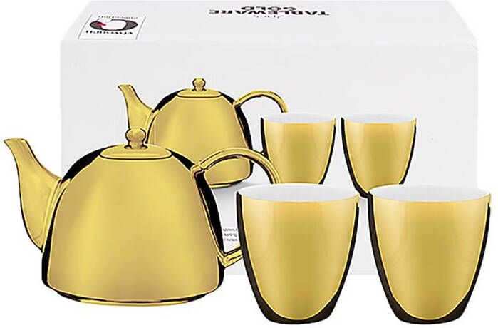 vtwonen Theeset Small Set van 3 Goud