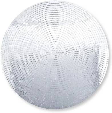 Vtwonen Wall Mirror Mosaic Round Mirror Transparent 60cm