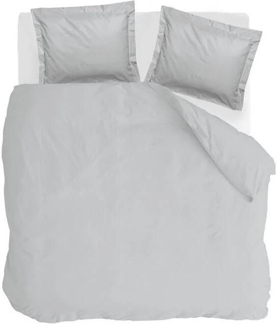 Walra dekbedovertrek forever cotton 200x220 cm licht grijs