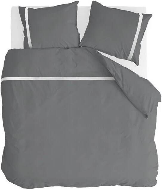 Walra Dekbedovertrek Timeless Chic 200x220 100% Katoen (BCI) Antraciet