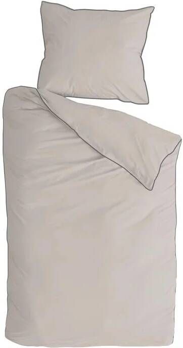 Walra dekbedovertrek Sweet Softy zand 140x200 220 cm Leen Bakker