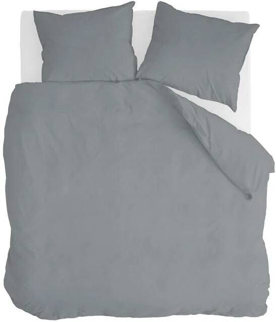 Walra Vintage Cotton dekbedovertrek Lits-jumeaux (240x200 220 cm + 2 slopen) Katoen Elephant Grey