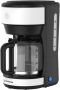 Westinghouse Koffiezetapparaat Filterkoffie Met Glazen Kan 10 Koppen Koffie Met Herbruikbare Filter Wit - Thumbnail 2