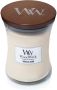 Woodwick Geurkaars Medium Vanilla Bean 11 cm ø 10 cm - Thumbnail 1