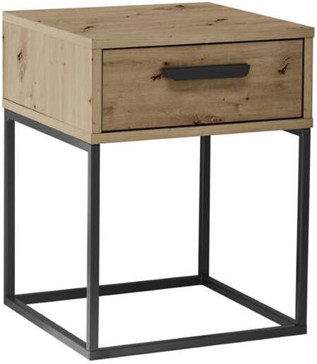 Woonexpress Nachtkastje Sil Hout Naturel Hout