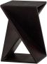 WOOOD Exclusive Bijzettafel Ikem Acaciahout 41 x 41cm Donkerbruin Vierkant - Thumbnail 1