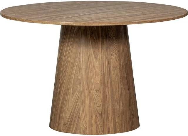 WOOOD Exclusive Ronde Eettafel Maan 120cm Walnoot