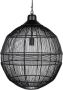 Woood Exclusive Enes Hanglamp Metaal Zwart 33x14x14 - Thumbnail 1