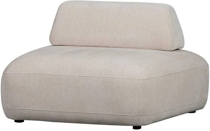 Woood Sterck Exclusive Fauteuil Polyester Zand 118x102x41