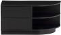 WOOOD Tv-meubel Finca commode met afgerond afsluitend rek met modern push-to-open systeem breedte 78 cm - Thumbnail 2