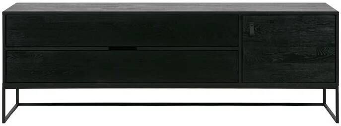 WOOOD Tv-meubel Silas TV-board Commode 2 lades en 1 deur veel opbergruimte breedte 120 of 180 cm - Foto 8