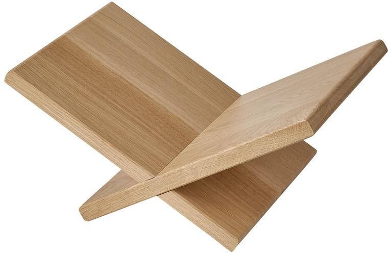 Woood Jet Boekenstandaard Eiken Naturel 19x40x26