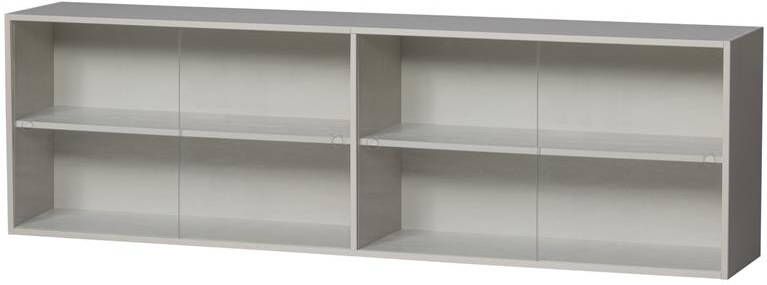 WOOOD Opzetkast Klink met doorzichtige schuifdeuren h 60 cm x b 200 cm - Foto 9