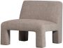 WOOOD Fauteuil Lavid geweven stof 4-poots frame h 73 cm x b 74 cm - Thumbnail 1