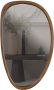 WOOOD Organische Spiegel Leif MDF 64 x 38cm Naturel Japandi - Thumbnail 1
