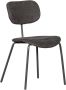 WOOOD Eetkamerstoel Link slank ontwerp gepolsterd hoogte 93 cm x breedte 79 cm (set 2 stuks) - Thumbnail 1