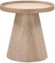 Maud bijzettafel conisch hout naturel 38xØ39cm - Thumbnail 1
