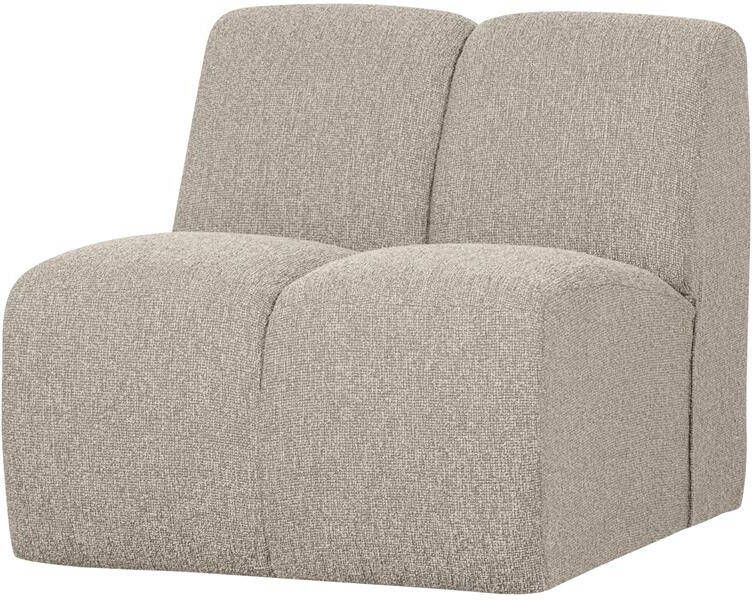 Woood Mojo 1-Zits Bank Bouclé Beige Melange 74x80x97