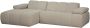 Woood Mojo Chaise Longue Bank Links Bouclé Beige Melange - Thumbnail 1