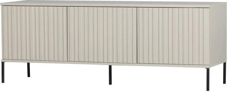 WOOOD | New gravure tv meubel 150cm grenen dust | Woonkamer meubels | Tv-dressoir | Tv-meubel
