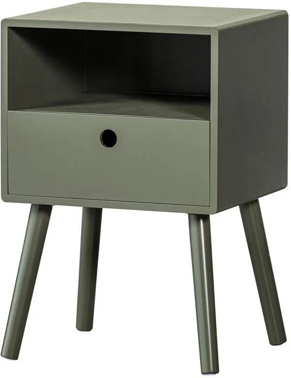 WOOOD Nachtkastje Vienna inclusief eenvoudige wandbevestiging h 53 cm x b 36 cm