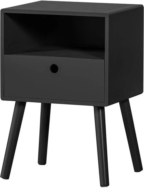WOOOD Nachtkastje Vienna inclusief eenvoudige wandbevestiging h 53 cm x b 36 cm - Foto 7