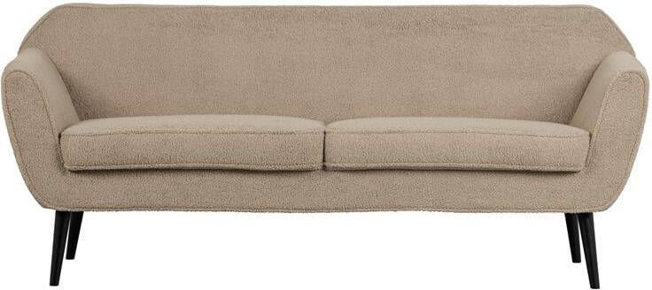 WOOOD | Rocco Sofa 187cm Teddy Sand | Zitmeubels woonkamer | 2-zitsbank