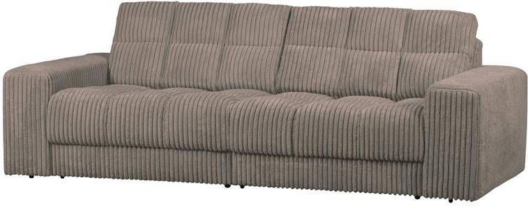 WOOOD | Second date 2-zitsbank grove ribstof mud | Zitmeubels woonkamer | 2-zitsbank