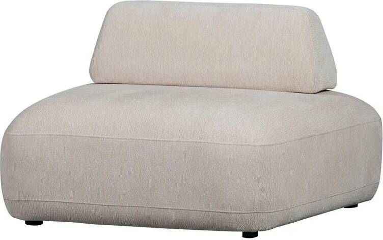 Woood Sterck Fauteuil Polyester Zand 118x102x41