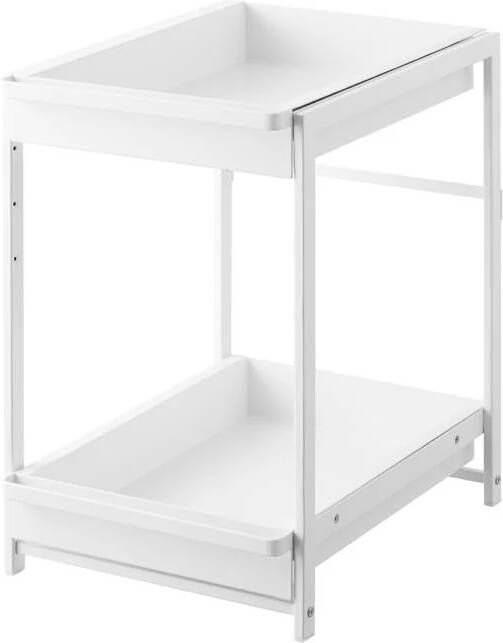 Yamazaki Keukenkast Organizer 2 niveaus Tower Wit