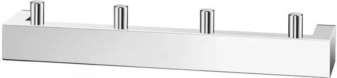 Zack Linea Kapstok met 4 haken glans