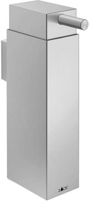 ZACK Linea zeepdispenser 4x16.7x10.8cm mat RVS