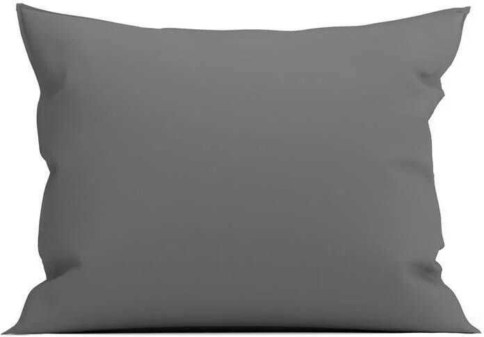 Zo Home Satinado Kussensloop Katoen Satijn classic anthracite 60x70cm