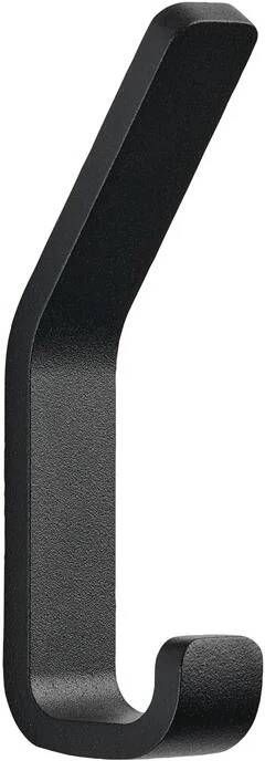 Zone Denmark Zone Rim ophanghaak (dubbel) Aluminium (poedercoating) zwart H 11.5 cm B 2 cm D 4 cm