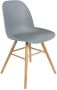Zuiver Albert Kuip Eetkamerstoelen Lichtgrijs Set van 2 - Thumbnail 1