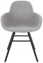 Zuiver Albert Kuip Soft Eetkamerstoelen armleuning Grijs Set van 2 - Thumbnail 1