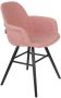Zuiver Albert Kuip Soft Eetkamerstoelen armleuning Roze Set van 2 - Thumbnail 2