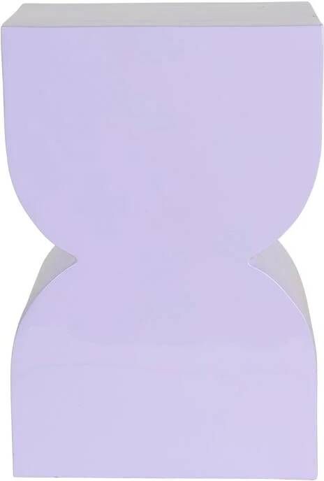 Zuiver Cones Kruk H 45 cm Shiny Lilac