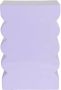 Zuiver Curves Kruk H 45 cm Shiny Lilac - Thumbnail 1