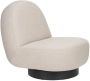 Zuiver Eden Loungestoel Cappuccino Off White - Thumbnail 1