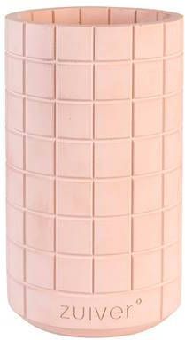 Zuiver Fajen Concrete Vaas Roze