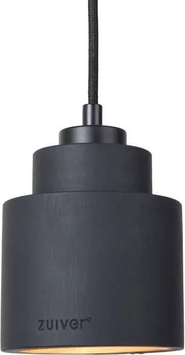 Zuiver Left Hanglamp Beton Zwart