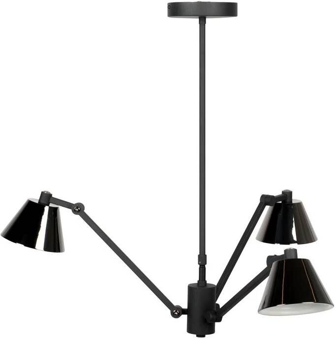 Zuiver Hanglamp Lub 3-lamps Zwart