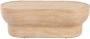 Zuiver Ovale Salontafel Noble Travertinlook 100 x 50cm Beige Ovaal - Thumbnail 1